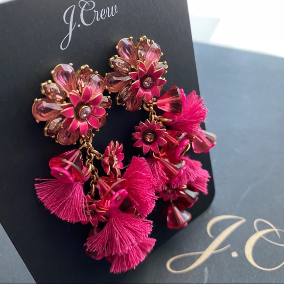 J. Crew Bloom statement earrings - Picture 5 of 6